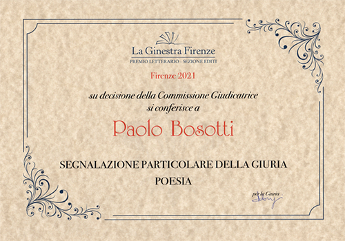 Premio Ginestra Firenze 2021